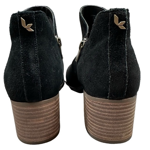 Koolaburra UGG Sofiya Suede Studded Bootie Black Size 8 - Picture 8 of 10